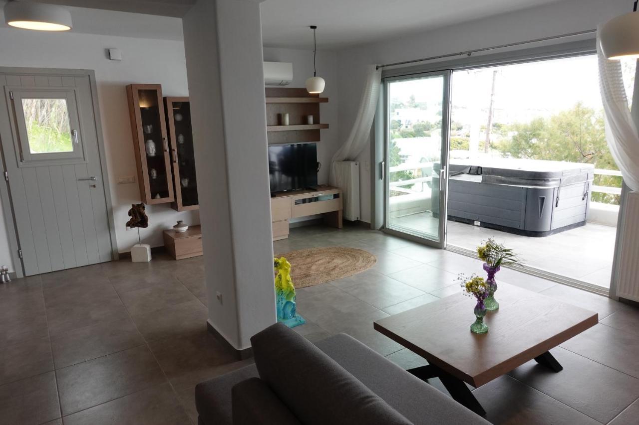 Seaview & Jacuzzi Summer Residence Mykonos Town Esterno foto