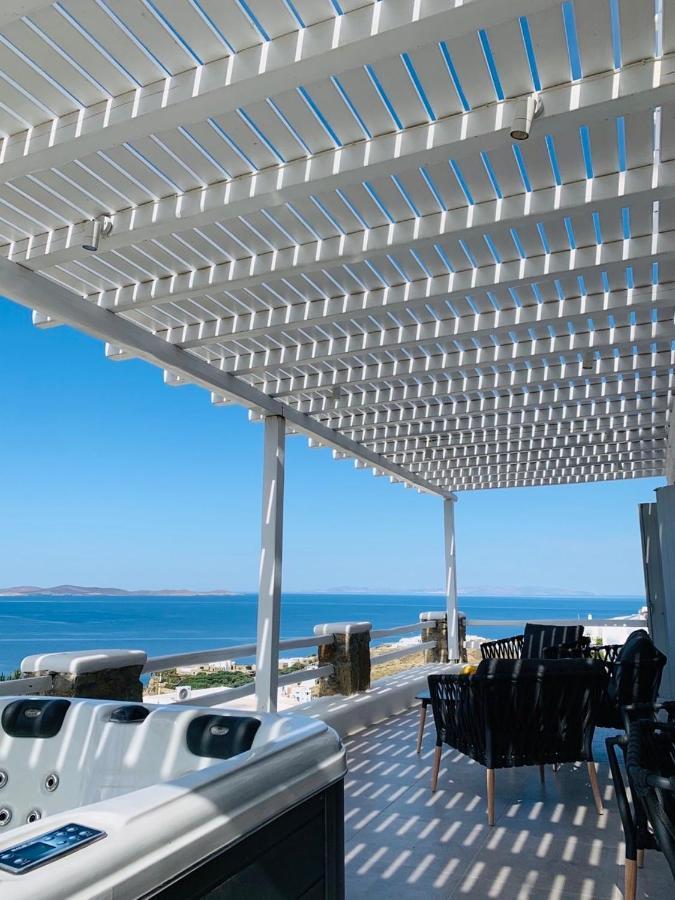 Seaview & Jacuzzi Summer Residence Mykonos Town Esterno foto