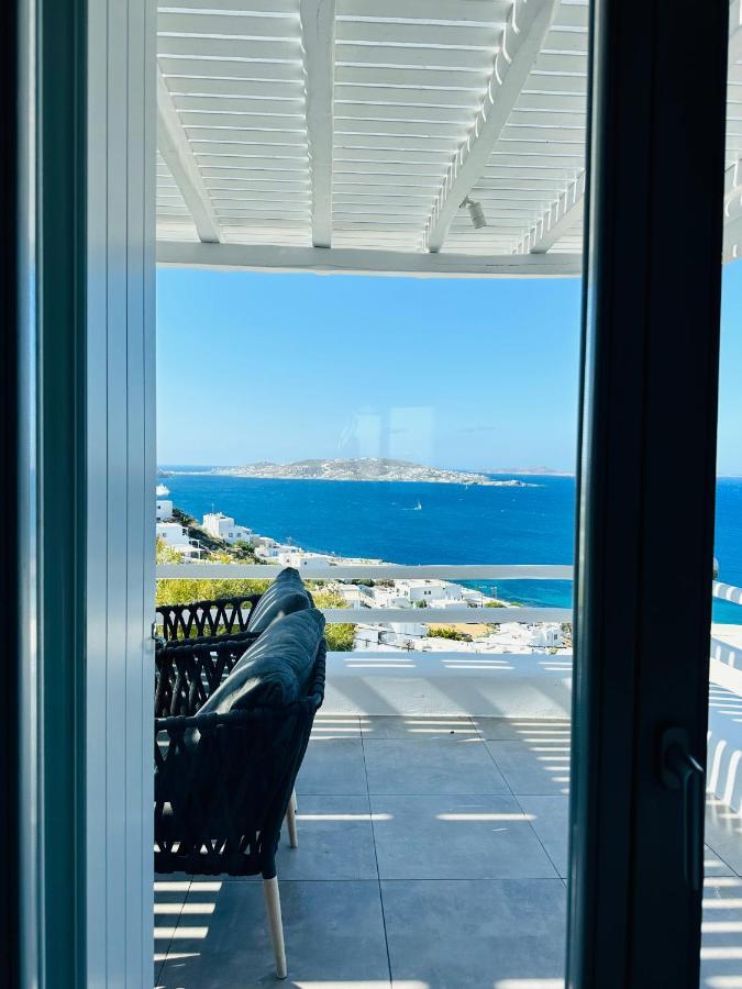 Seaview & Jacuzzi Summer Residence Mykonos Town Esterno foto
