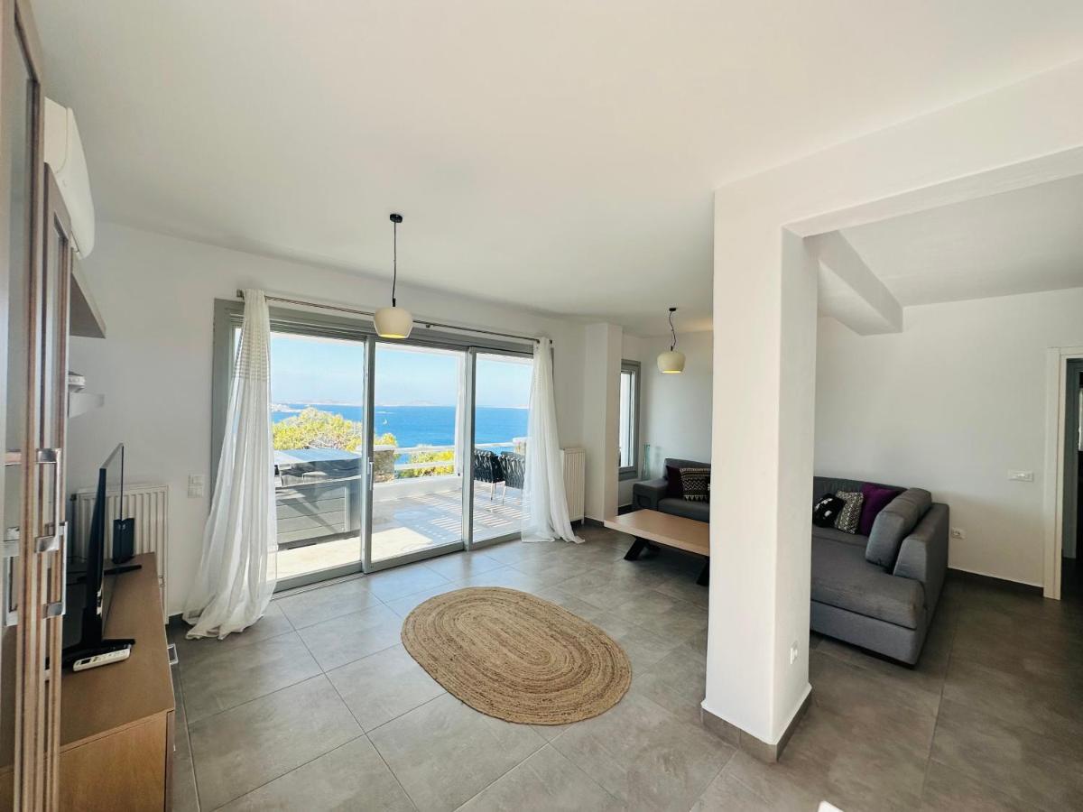 Seaview & Jacuzzi Summer Residence Mykonos Town Esterno foto