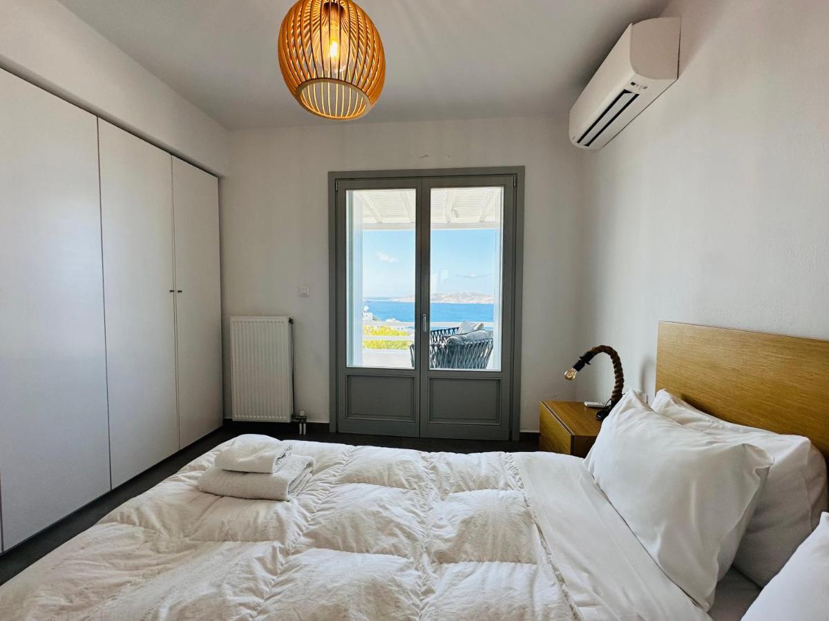 Seaview & Jacuzzi Summer Residence Mykonos Town Esterno foto