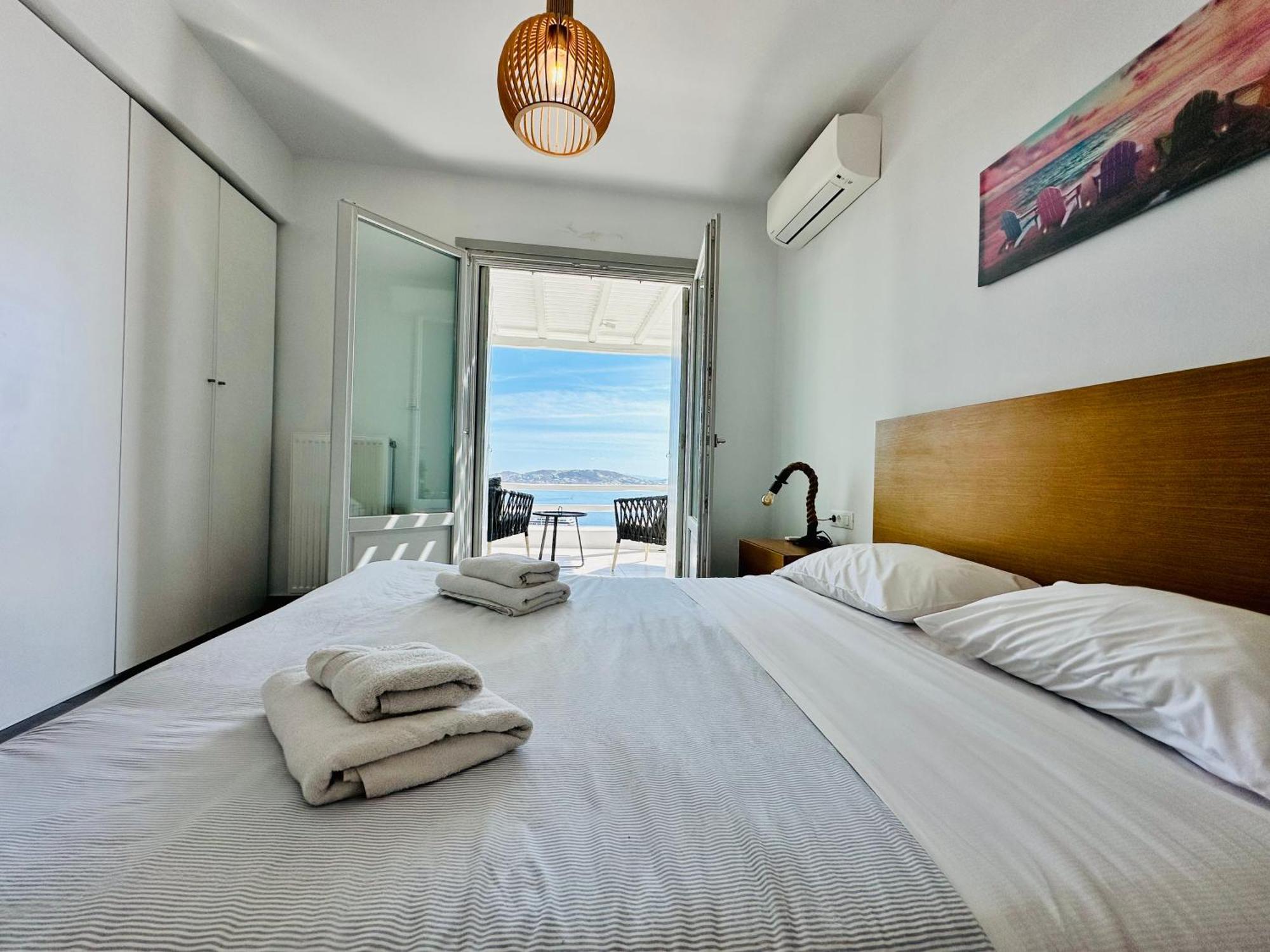 Seaview & Jacuzzi Summer Residence Mykonos Town Esterno foto